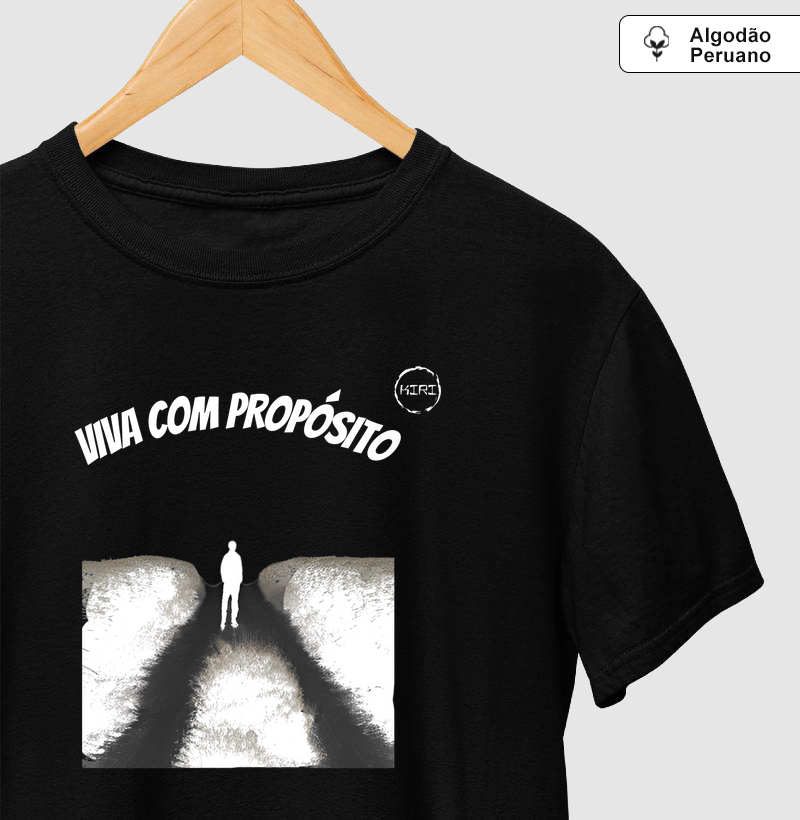 Camiseta Premium KIRI - Viva com Propósito -Min