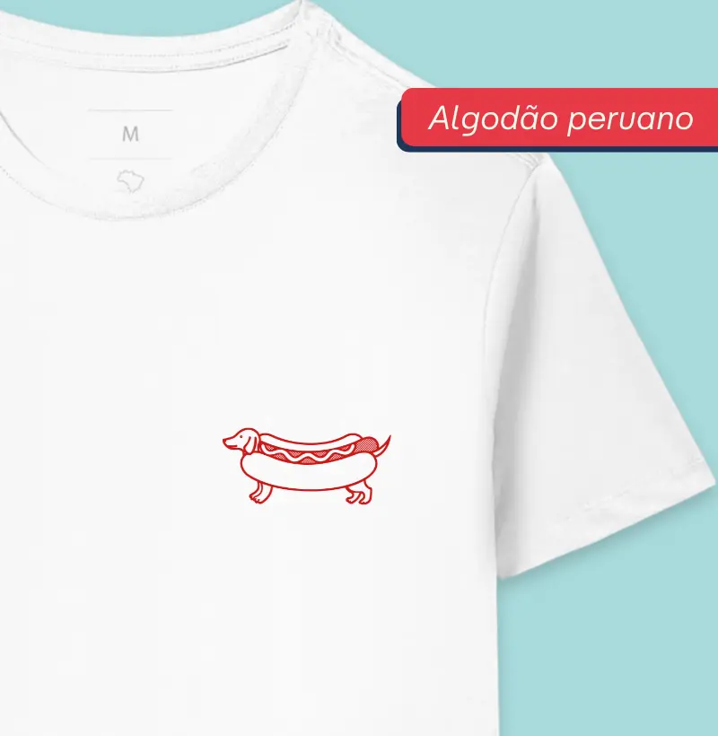 Salsicha 🌭 - Premium - Algodão Peruano