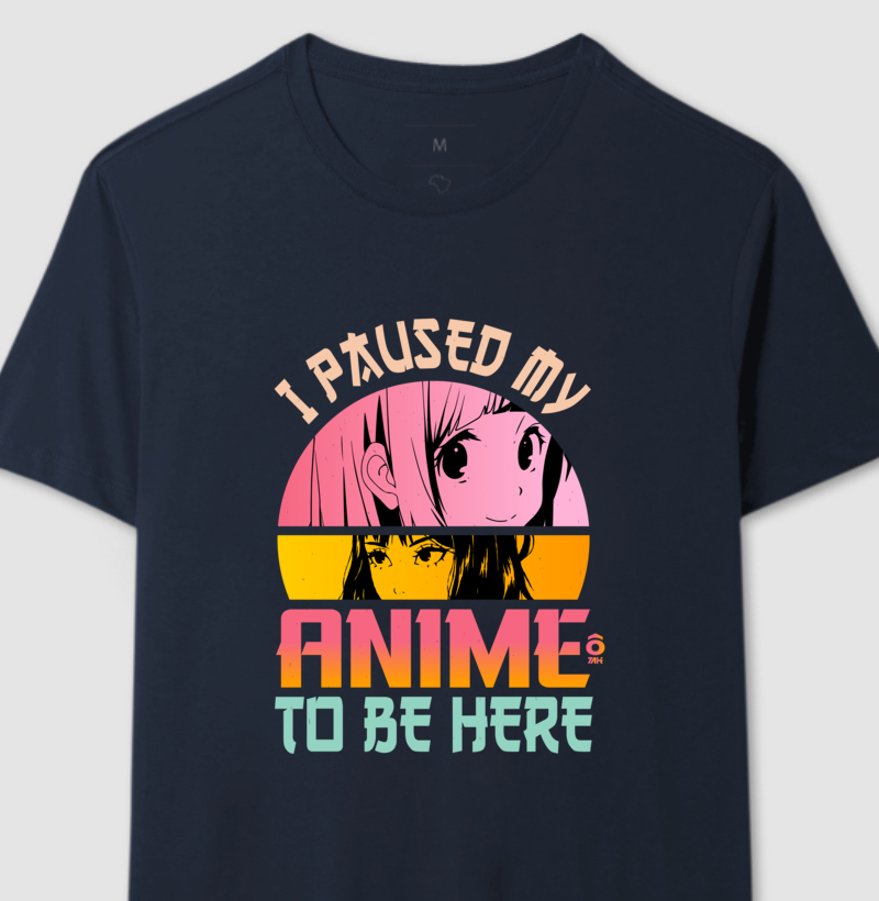 I Paused My Anime to Be Here