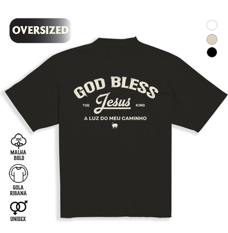 Jesus- A Luz do meu Caminho Oversized