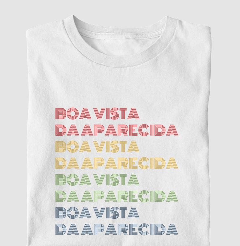 Boa Vista da Aparecida Letreiro Retrô