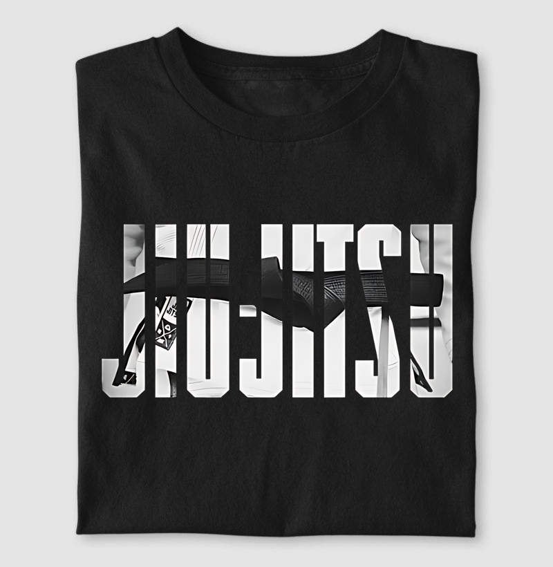 Camiseta Jiu-Jitsu Reverse – Faixa Preta