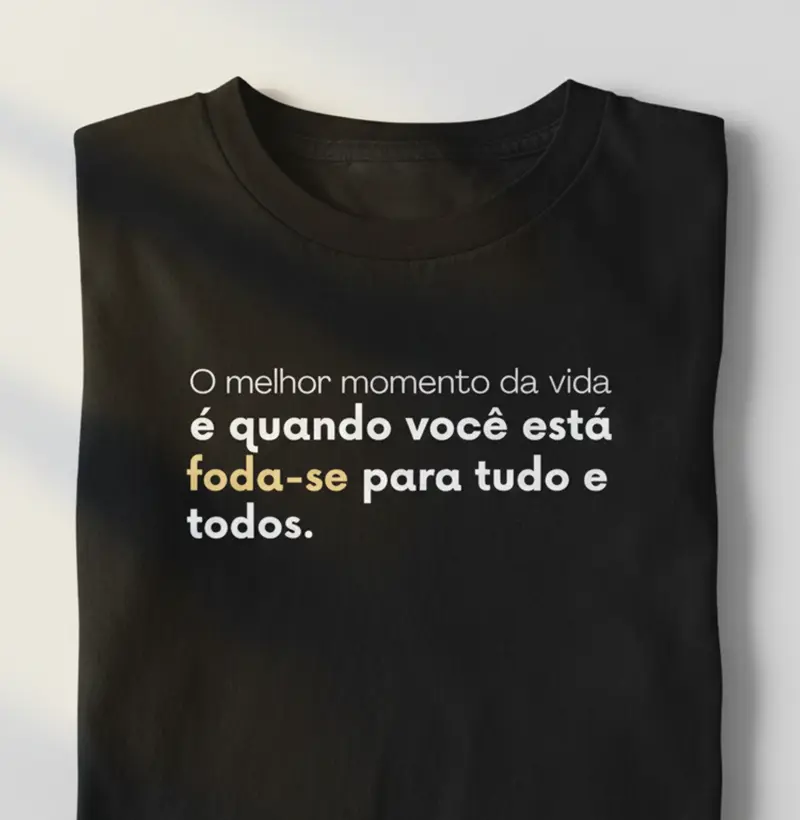 O MELHOR MOMENTO DA VIDA