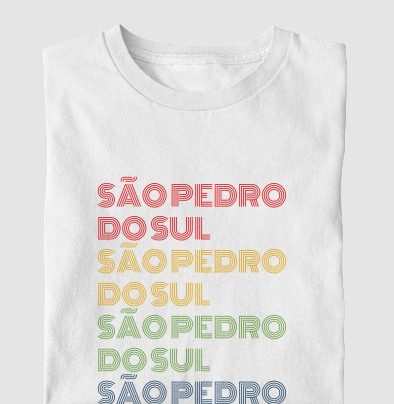 São Pedro do Sul Letreiro Retrô