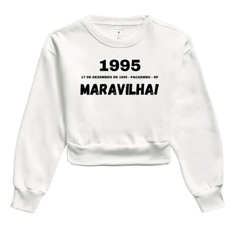 CAMISA MARAVILHA BRANCA