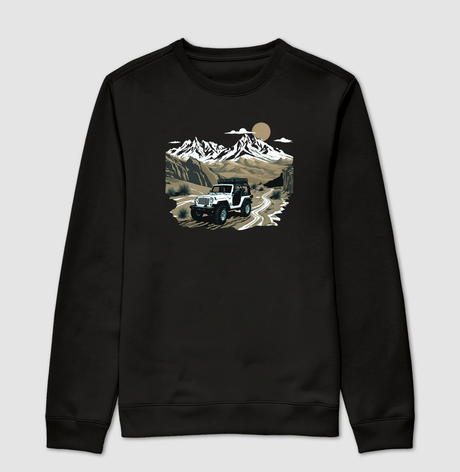 Jipe Overland no Deserto