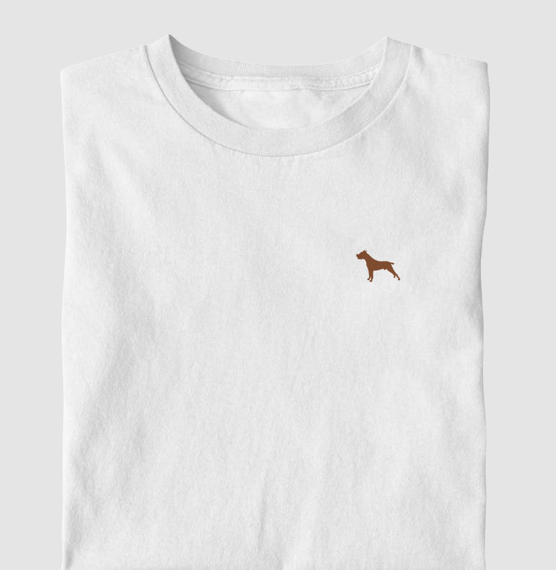 Pit bull minimalist brown