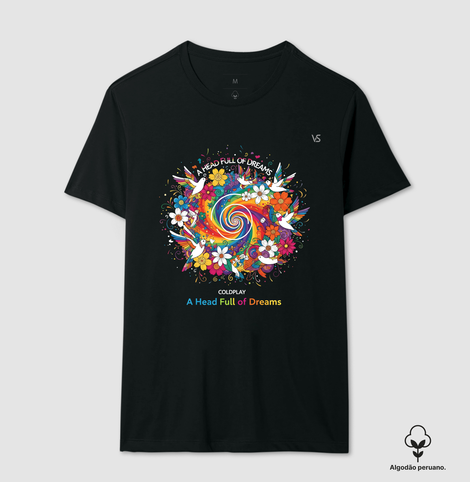 Coldplay - Camiseta Algodão Peruano