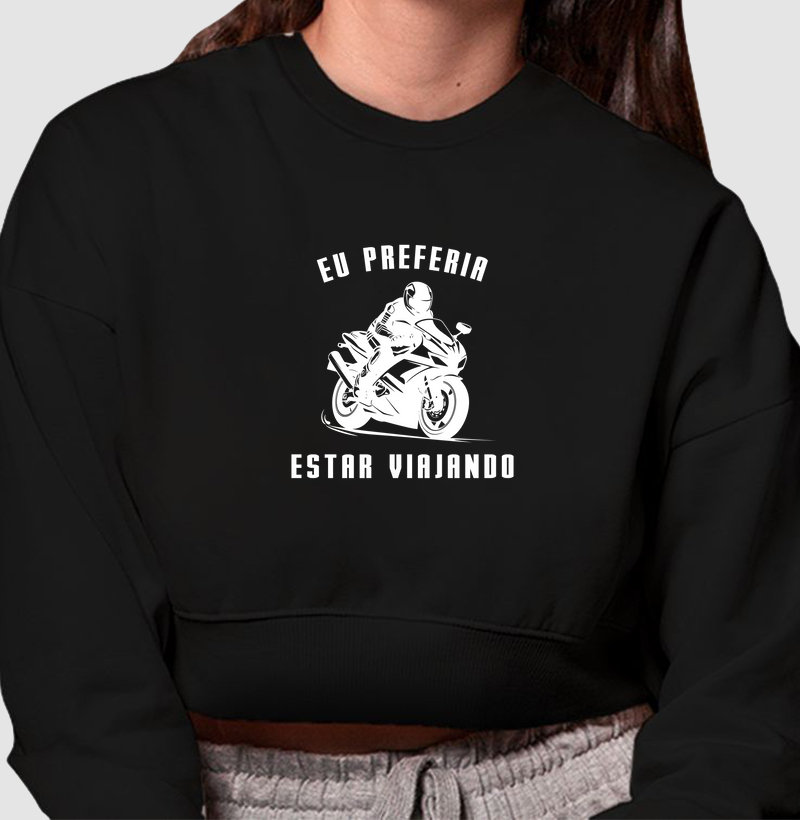 Eu preferia estar viajando