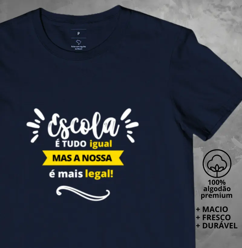 Escola é tudo igual