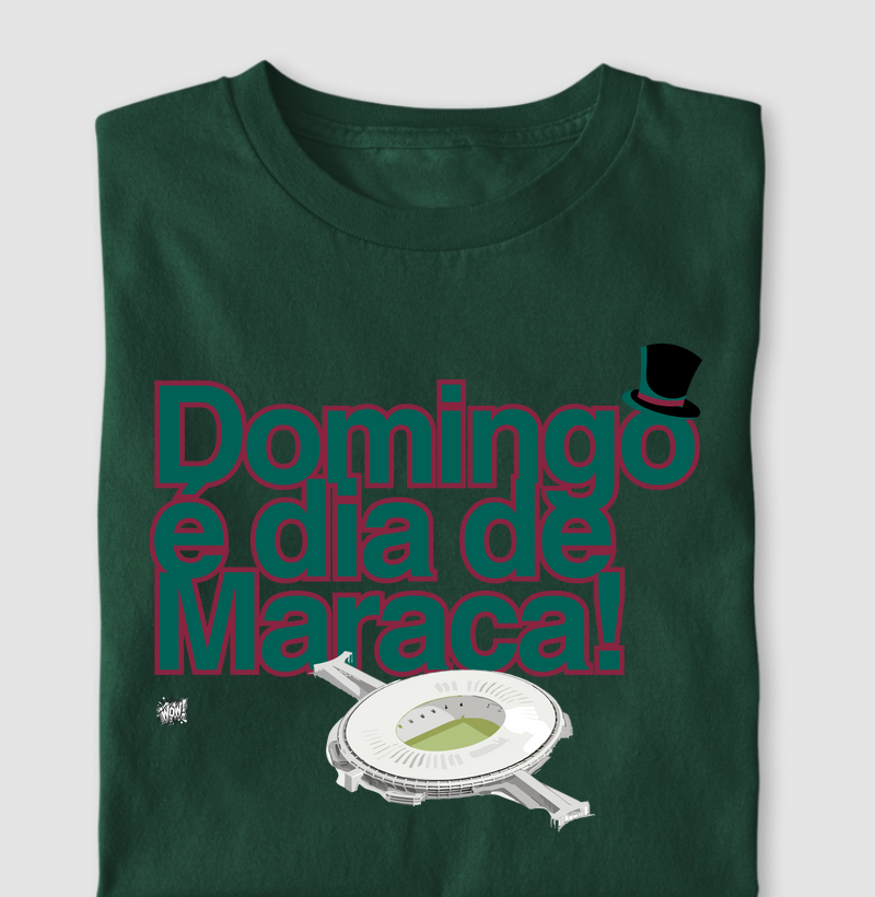 Camiseta Domingo no Maracanã - Laranjeiras