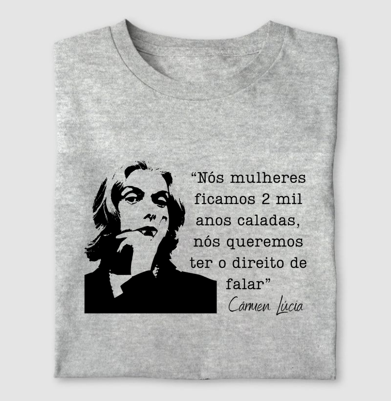 Camiseta Cármen Lúcia