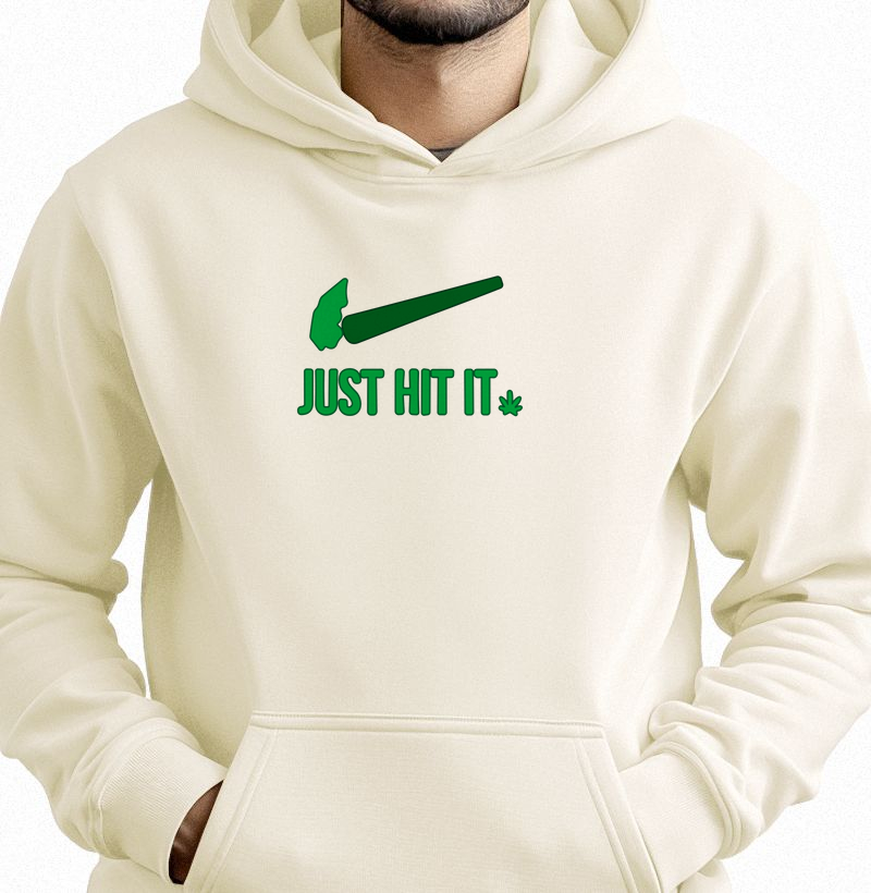 Just Hit It Moletom com Capuz