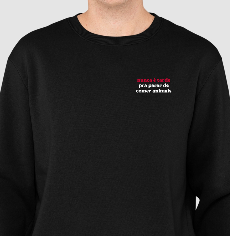 Nunca é tarde pra parar de comer animais (Minimal)