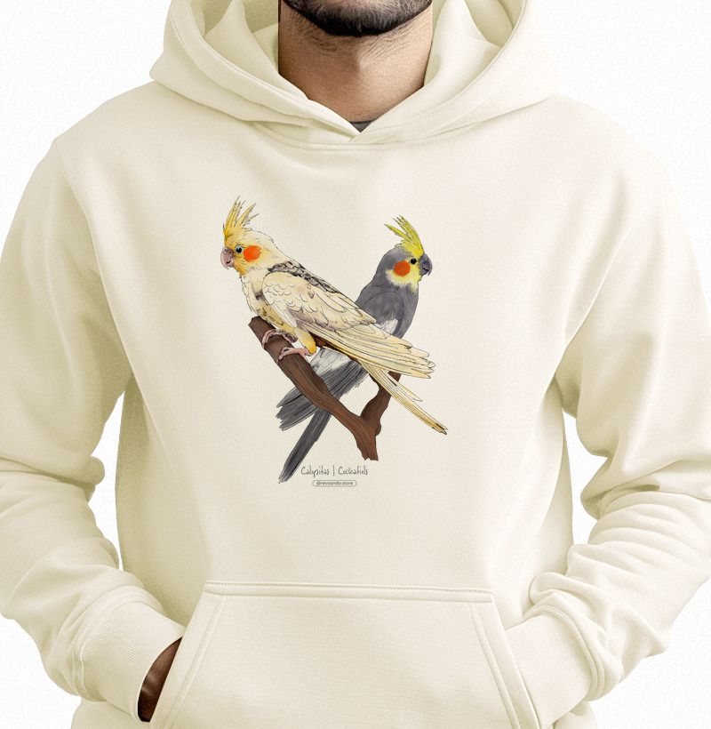 Love Friends - Calopsitas - Moletom Hoodie