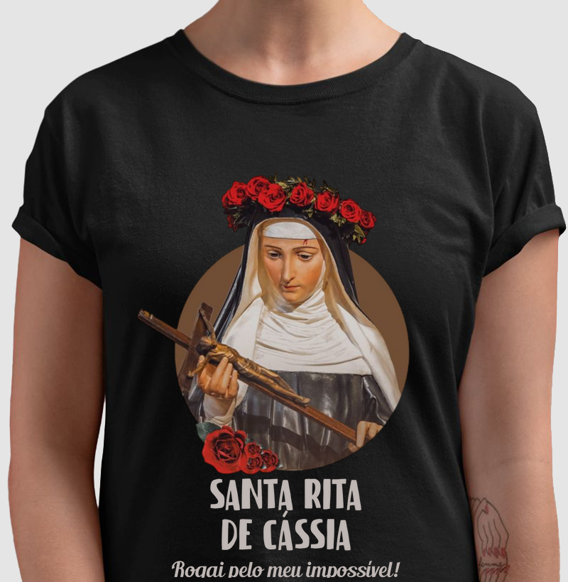 Camiseta Santa Rita de Cássia