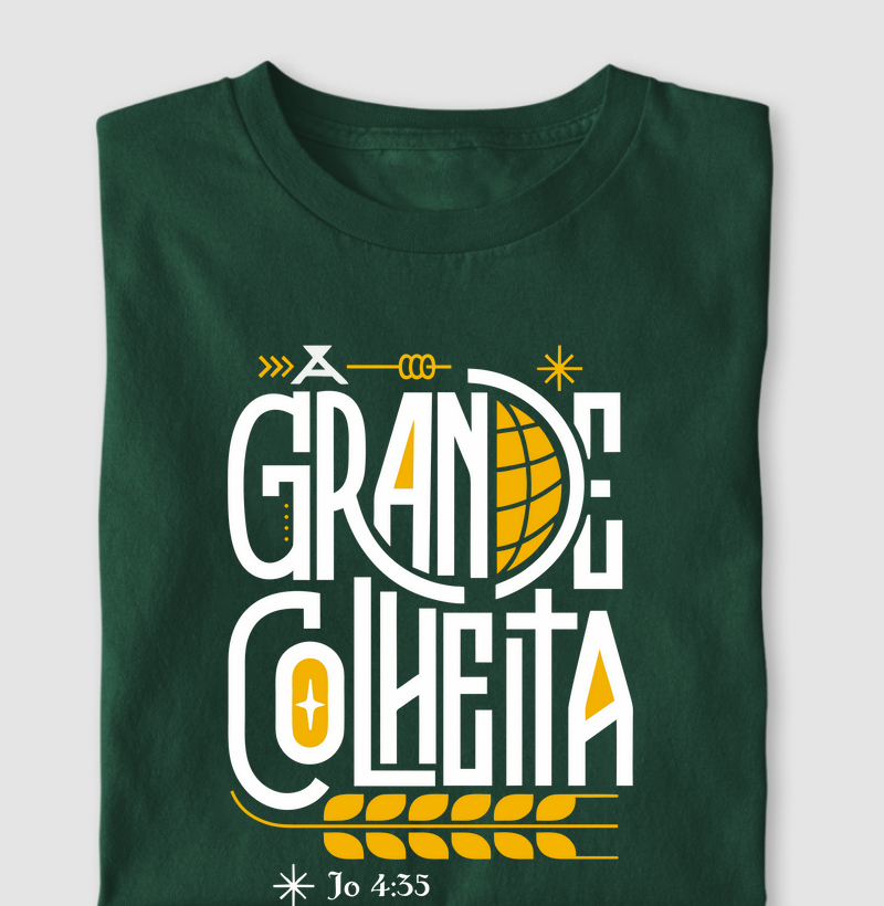 Camiseta a grande colheita