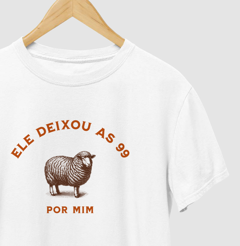 CAMISETA ELE DEIXOU AS 99