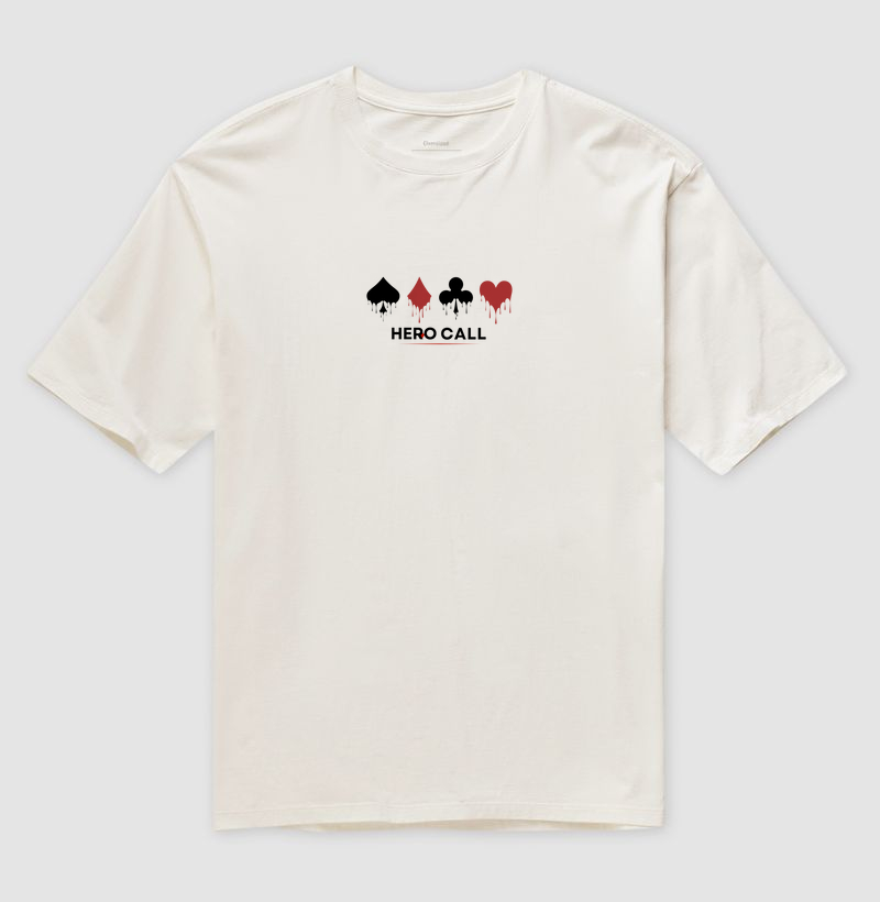 Camiseta Oversized | Hero Call II
