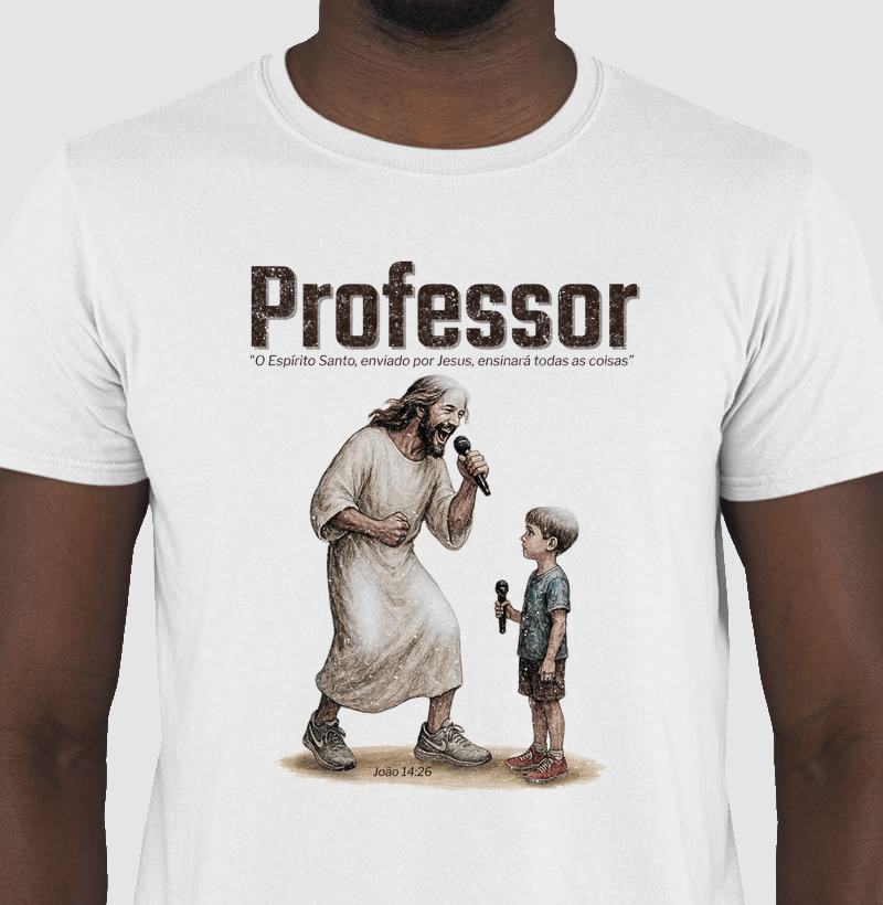 Camiseta Professor - Cantando
