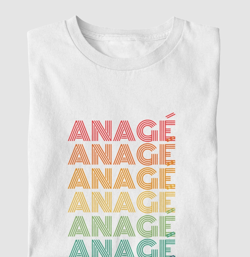 Anagé Letreiro Retrô