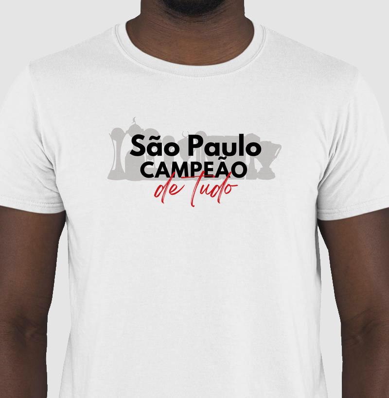 Camiseta São Paulo Campeão de Tudo