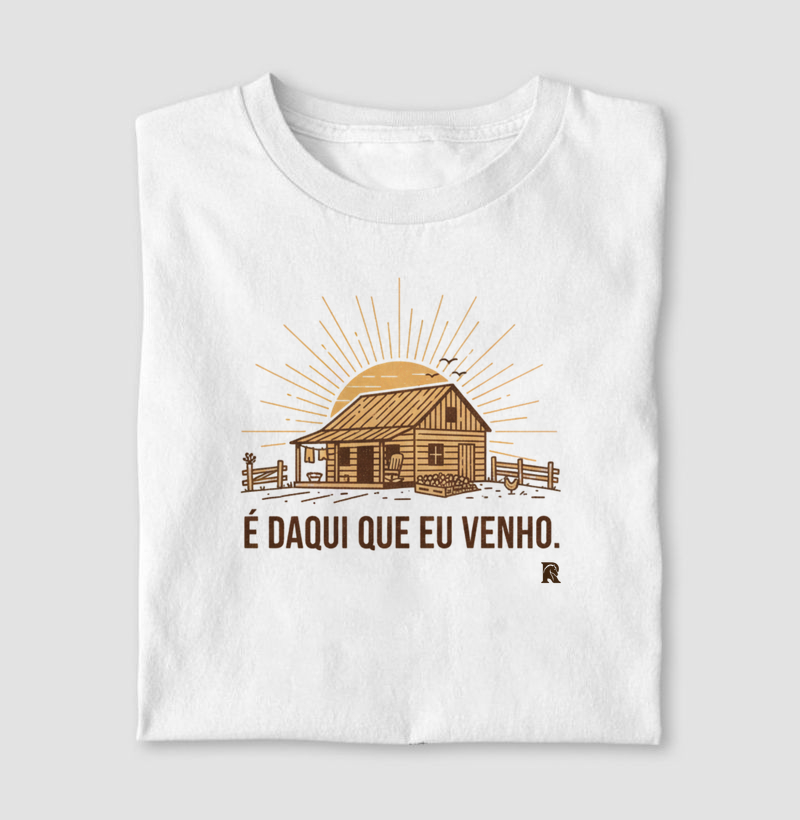 É daqui eu eu venho