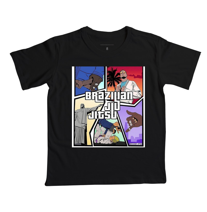 camisa Estampas Jiu Jitsu 