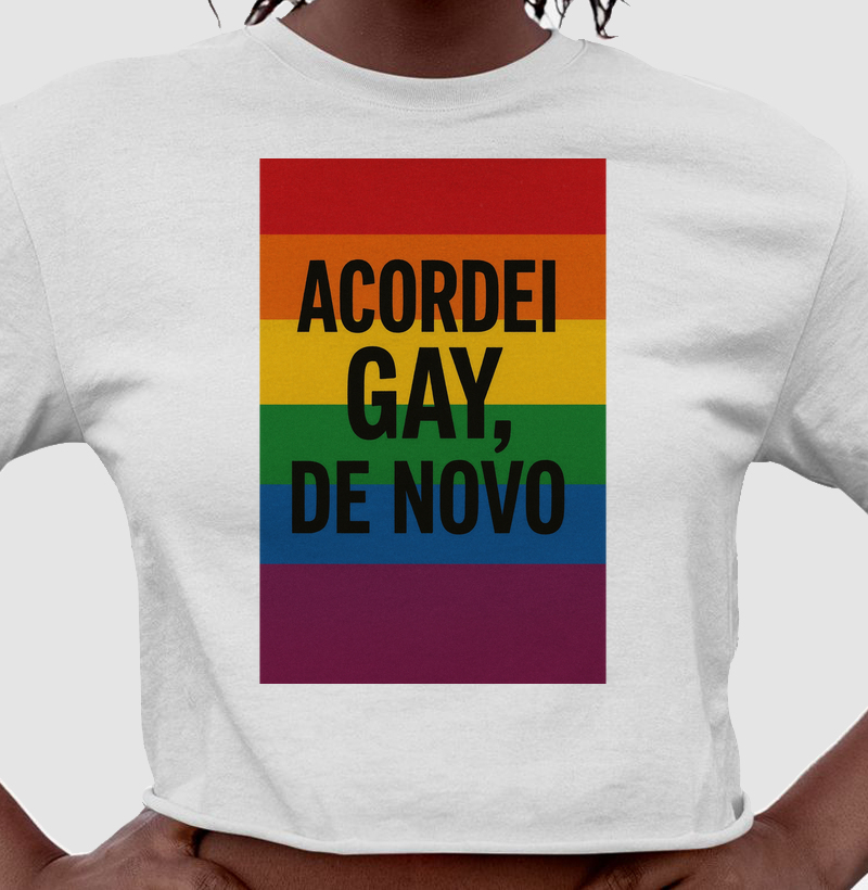 Acordei, de novo