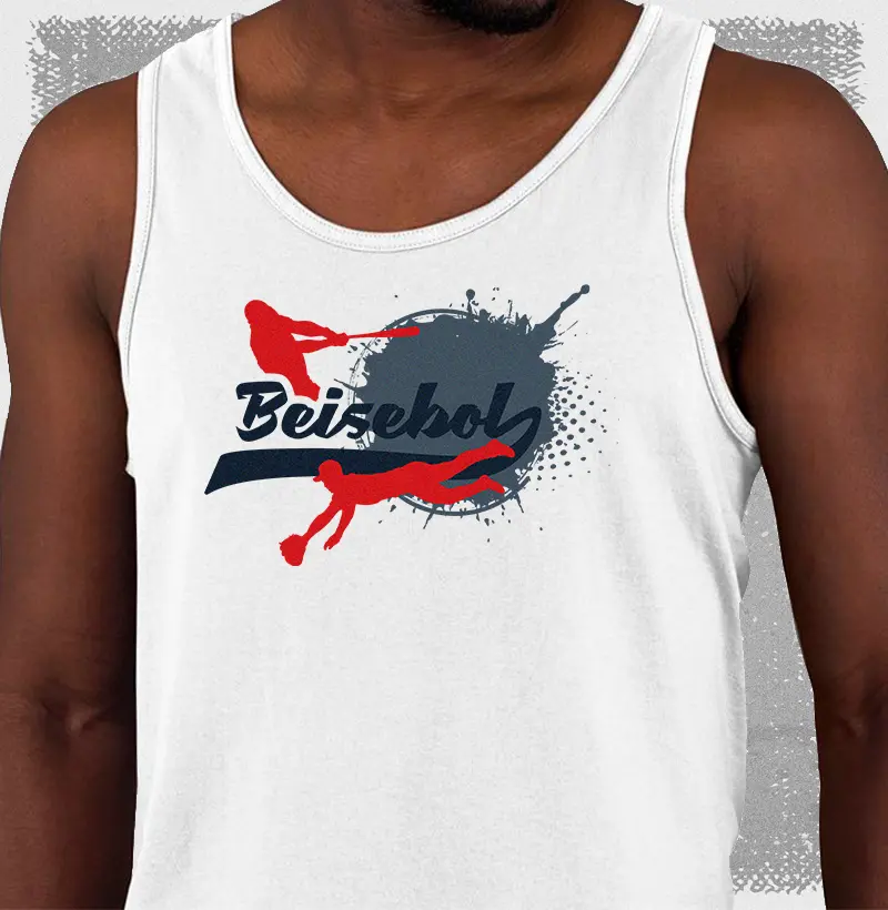Regata Beisebol stencil