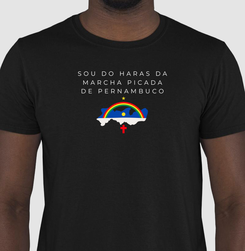 Camisa Sou do Haras da marcha picada