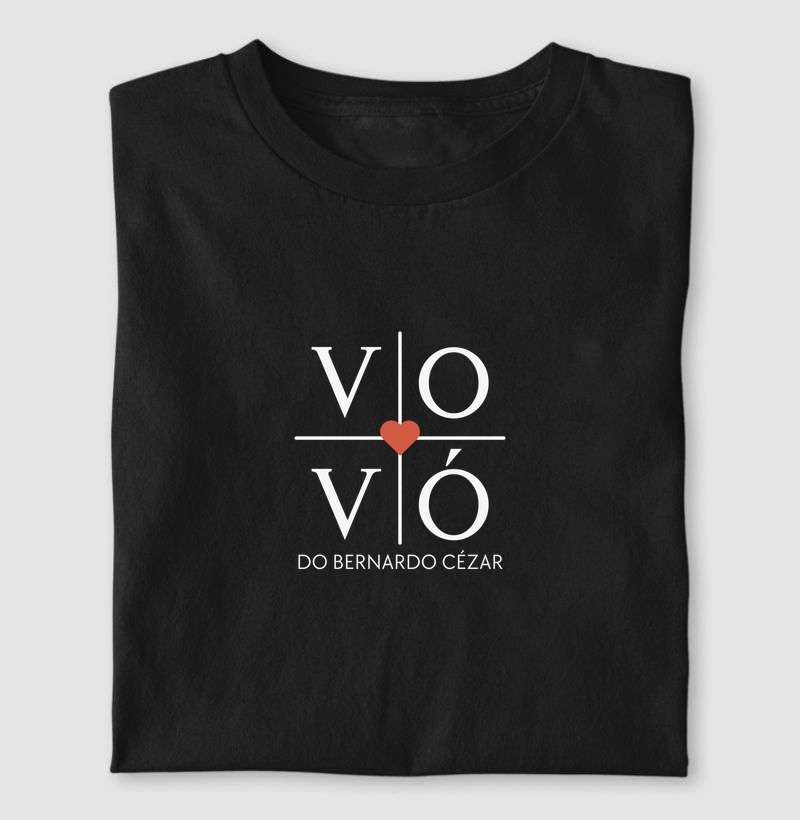Camiseta Vovó Personalizada | Presente com Nomes dos Netos | Para personalizar 👉ANTES DA COMPRA👈 chame no WhatsApp