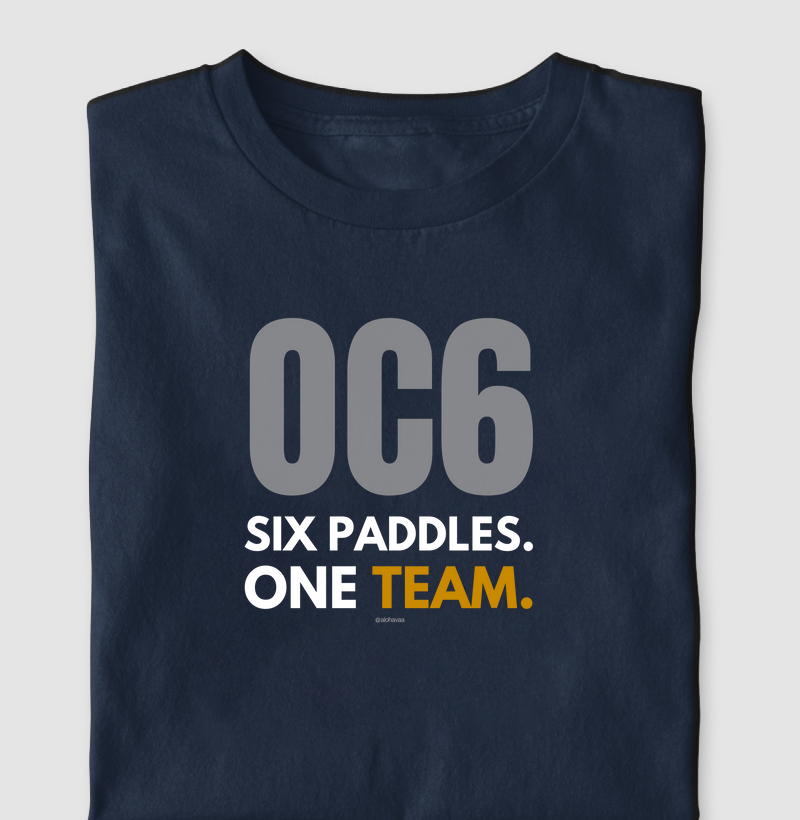 OC6 Six paddles. One Team.