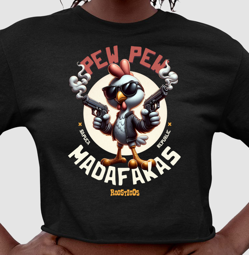 Cropped Pew Pew Madafakas