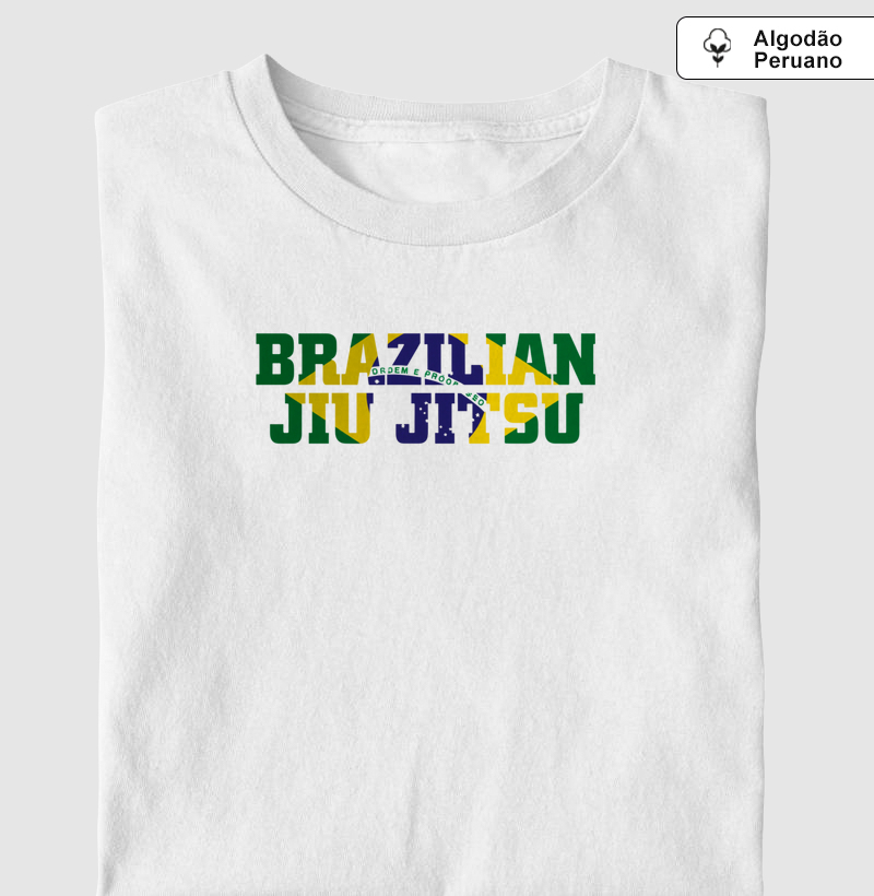 Camiseta Brazilian Jiu-jitsu - Algodão peruano