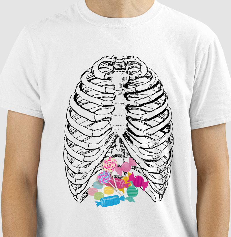 Camiseta Halloween candies