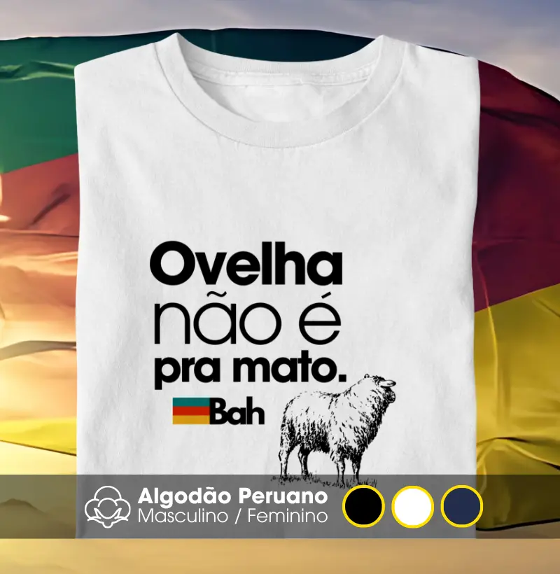 Ovelha não é pra mato