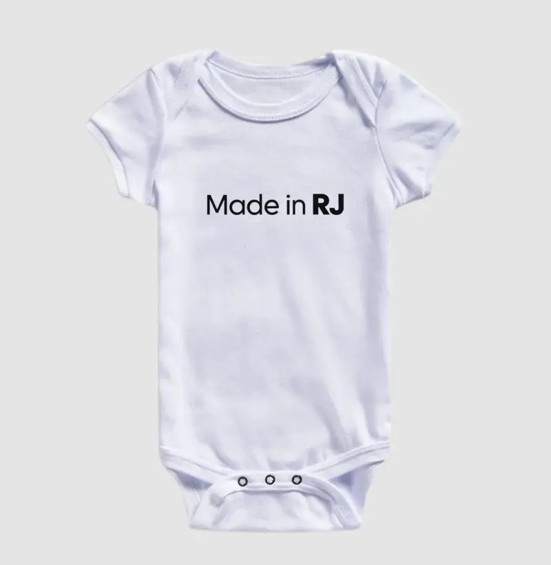 Made in RJ Body Infantil