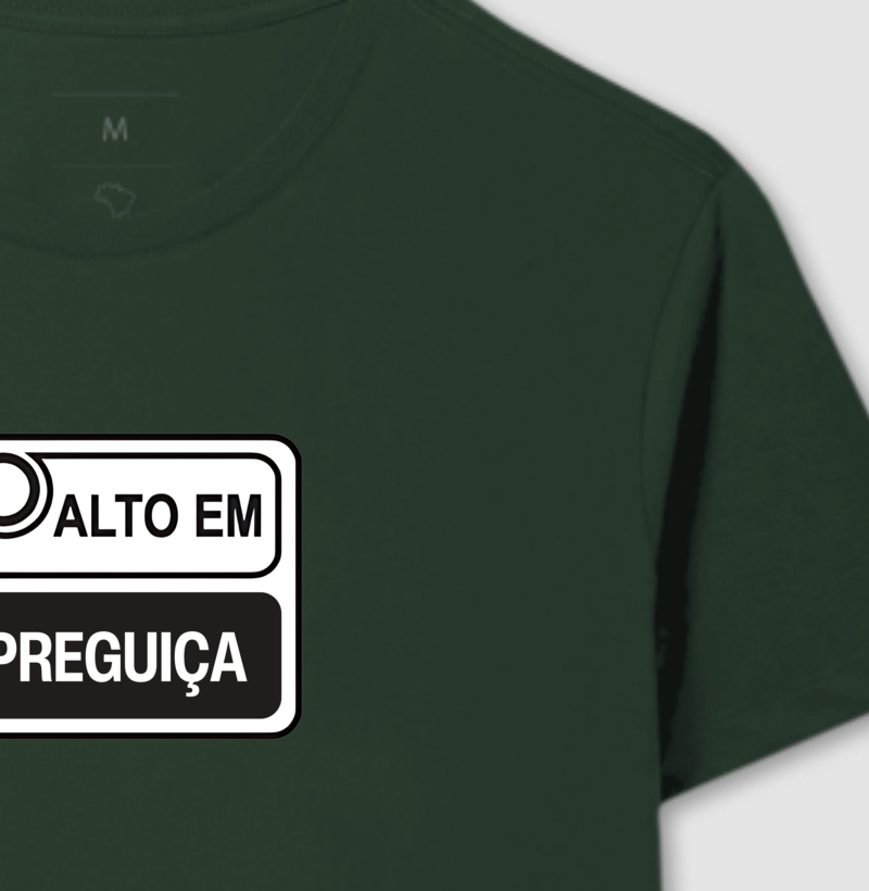 Alto em PREGUIÇA