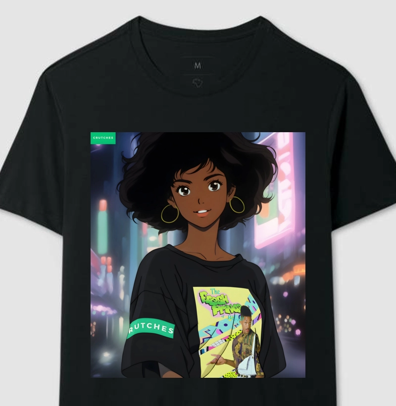 Camiseta 90s Anime Aesthetic - VERSÃO 5