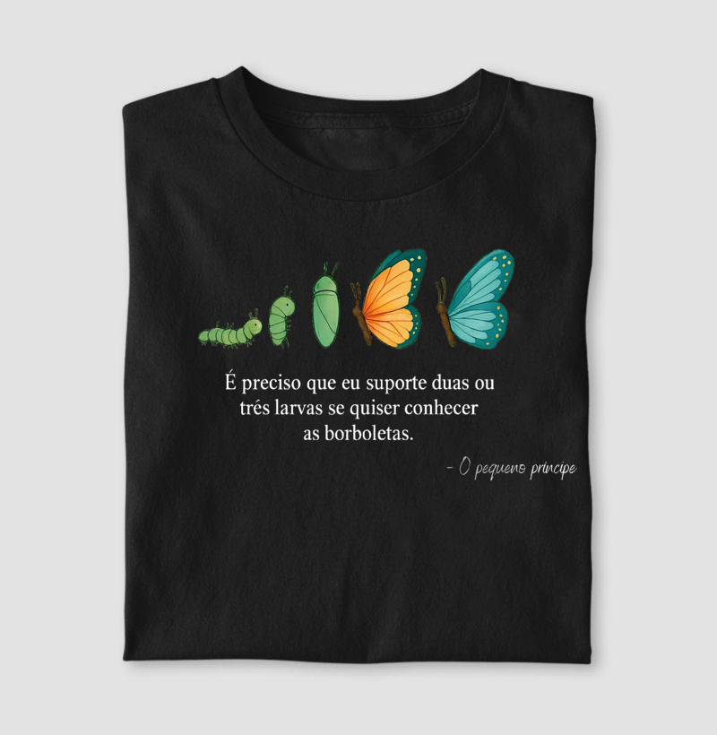 larvas e borboletas pequeno príncipe