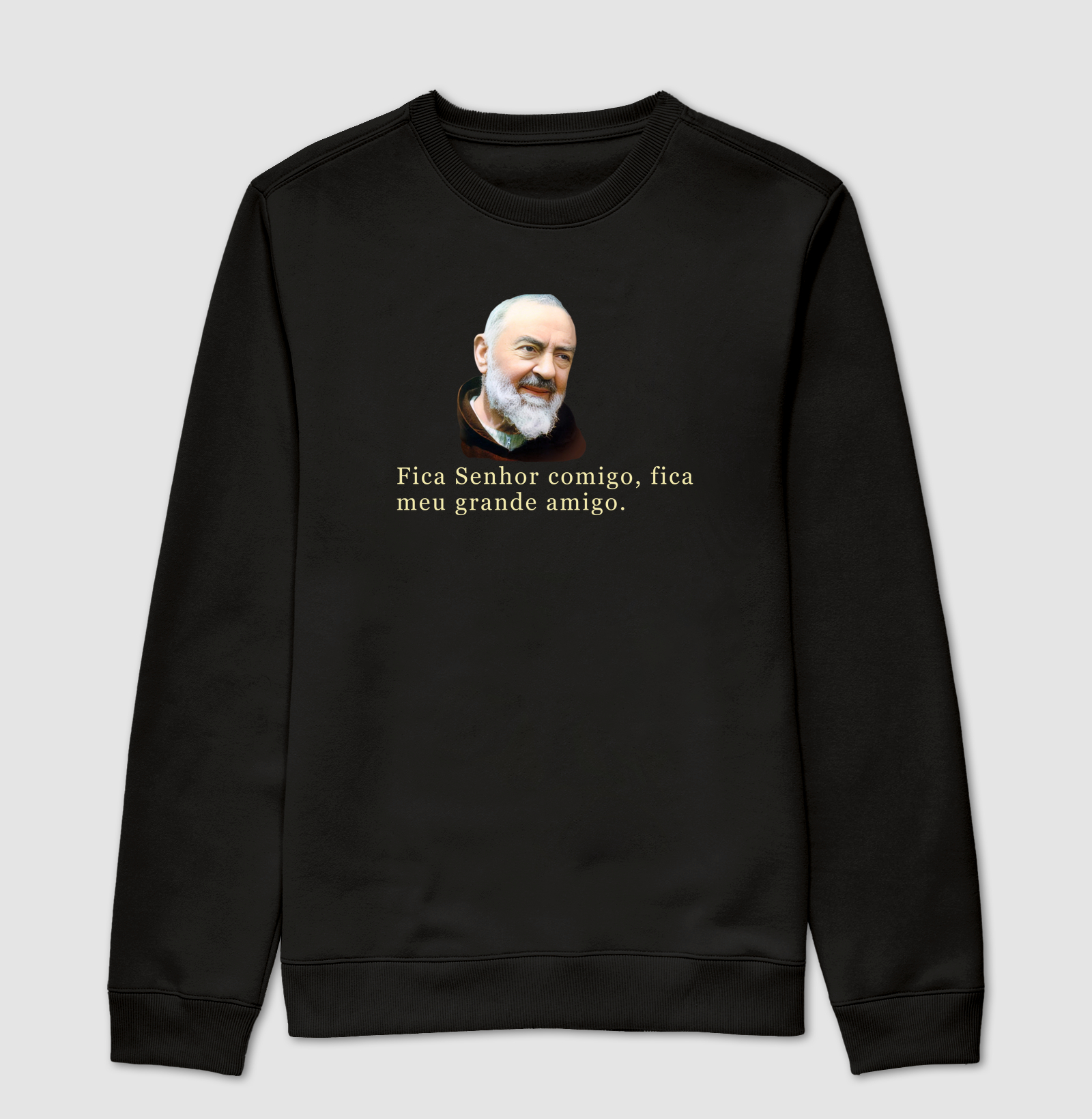 Fica Senhor comigo, fica meu grande amigo 