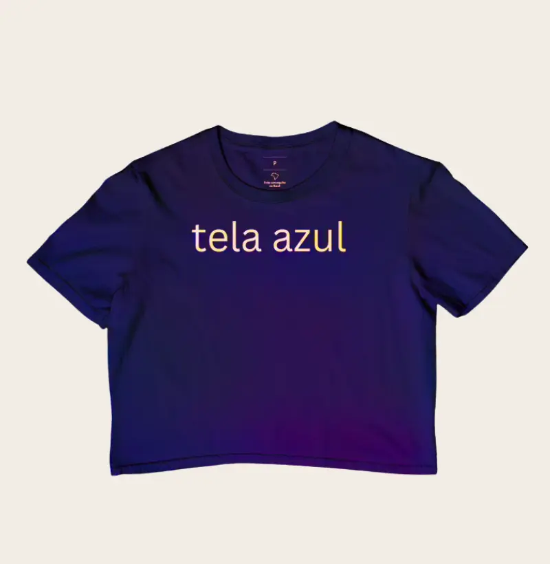 tela azul