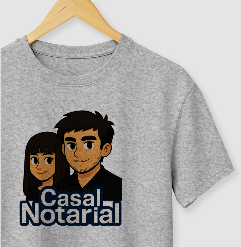 Camiseta Casal Notarial