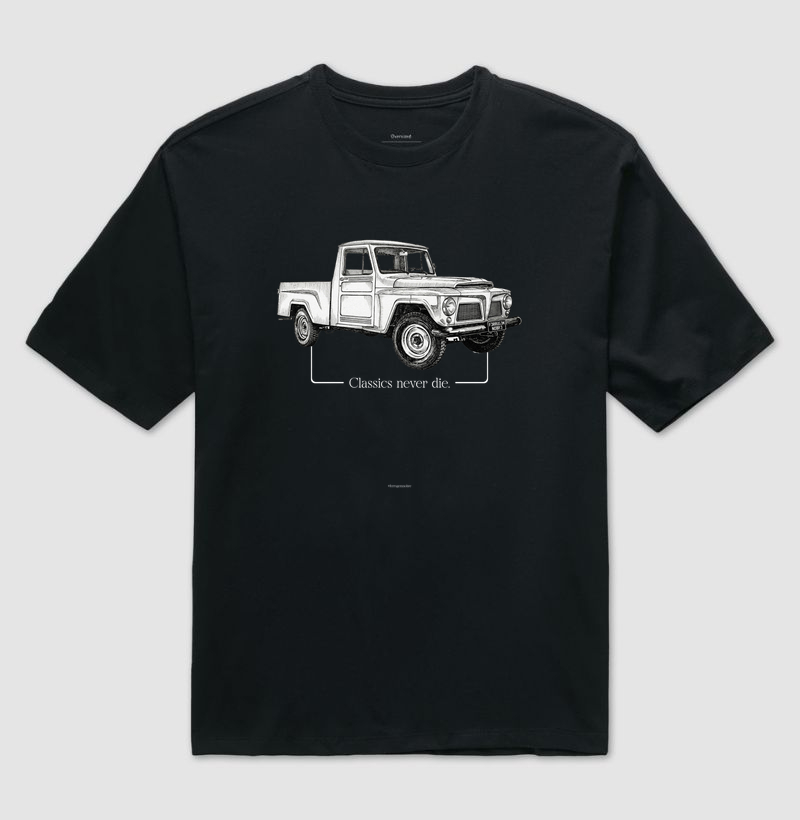 Camiseta Ford F-75 Willys - A Guerreira 4x4 – Cores