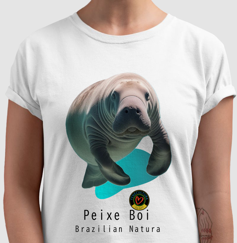 Camiseta Peixe Boi