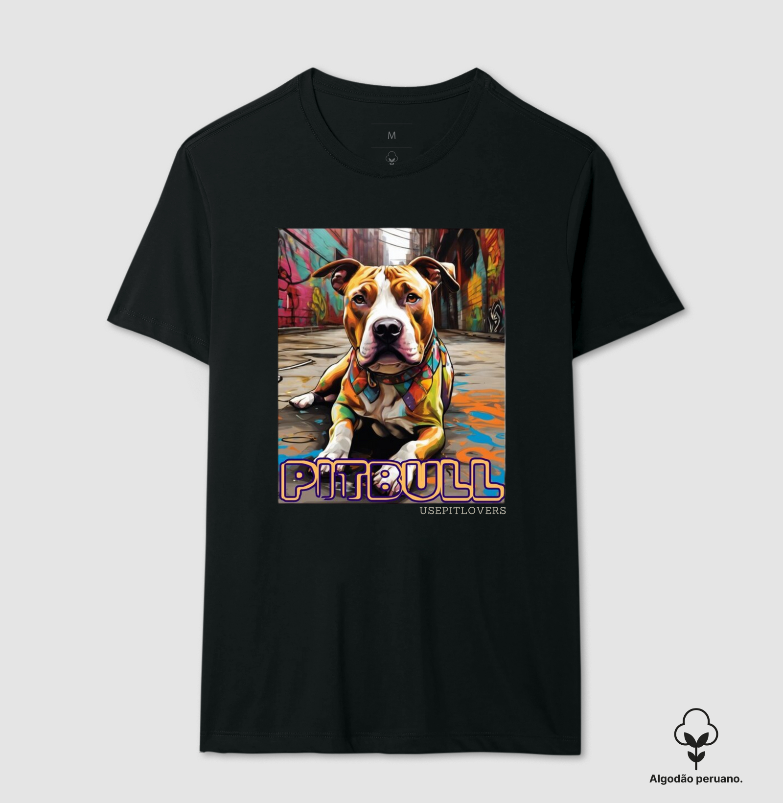 PIT BULL GRAFITTE URBANO
