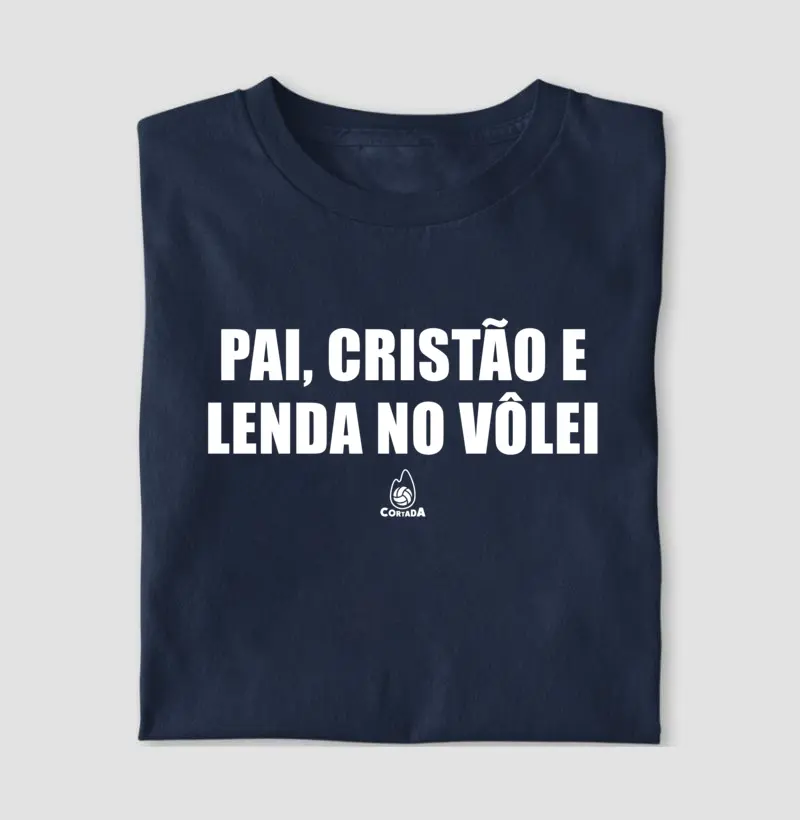 Pai cristão e lenda no vôlei