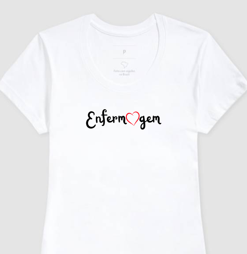 Camiseta 'Enfermagem'