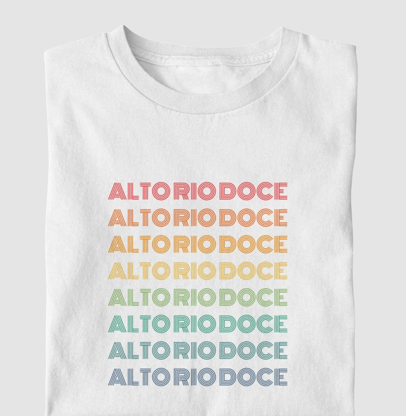 Alto Rio Doce Letreiro Retrô